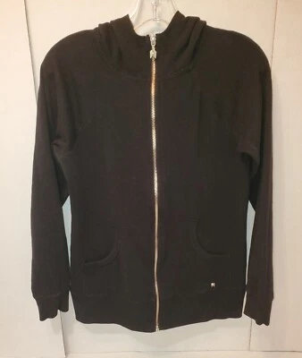 ☆Victoria's Secret☆Sudadera con capucha frontal con cremallera lentejuelas Bling●LOVE~ANGEL~WING talla pequeña●limpia  Foto 1 de 4