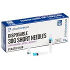 200 30g Short, 21mm Disposable Dental Needles In Perforated Box (2 Box Of 100)