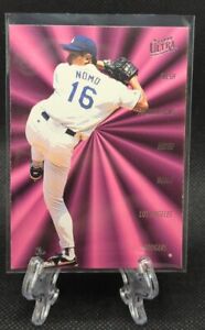 1996 Ultra Fresh Foundations Los Angeles Dodgers Baseball Card #8 Hideo Nomo