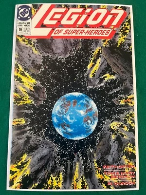 Legion of Super-Heroes Vol. 4 #19 June 1991 DC Comics (VF-NM) - Image 1 of 4
