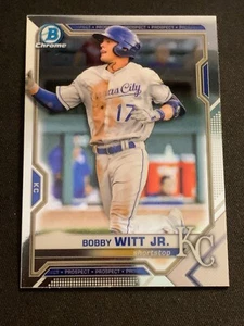 BOBBY WITT JR. #BCP-1 - 2021 BOWMAN CHROME RC ROOKIE - Picture 1 of 2