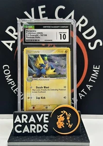 CGC 10 GEM MINT Manectric Reverse Holo 16/106 EX Smaragd Pokemon Karte POP 9 💎 - Bild 1 von 2