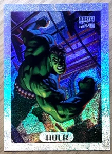 1994 Masterpieces Silver Holofoil Card 4 HULK. Free New Top Loader. - Picture 1 of 3