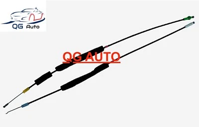 07 08 09 Toyota Yaris 4 puertas sedán pestillo puerta delantera a manija juego de cables / OEM Foto 1 de 4