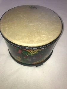 Remo KD-5080-01 Kids Percussion Floor Tom Drum - Fabric Rain Forest, 10" - Picture 1 of 4