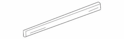 OEM NUEVO 05-07 Ford Fivecientos Izquierdos Cuerpo Superior Moldura Lateral 5G1Z5425557DAPTM Foto 1 de 3