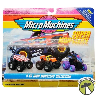 Micro Machines Super Monsters #45 Iron Monsters Collection 1993 Galoob 75030 NEW - Image 1 of 4