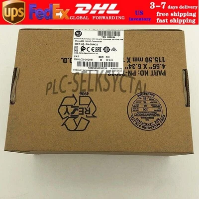 New 2080-LC30-24QWB Factory Sealed Allen-Bradley Micro830 24 I/O Controller - Image 1 of 4