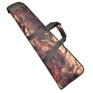 Canvas Leather Shotgun Case Hunting Gun Slip Bag Padded Carry Case for Outdoor - Picture 1 of 5