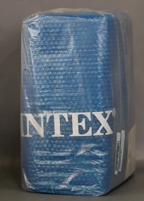 Intex 12Ft Round Easy Set and Metal Frame Swimming Pool Solar Tarp-Blue/ 28012E - Image 1 of 3