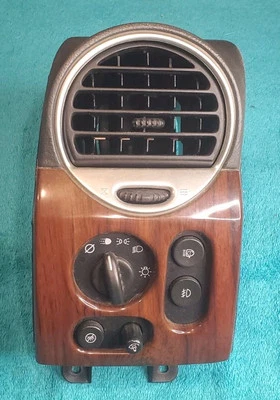 ✅ 03-09 GMC Envoy Chevy Trailblazer Rainier Bravada Faro Interruptor Antiniebla Control Foto 1 de 4