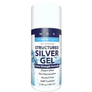 Structured Colloidal Silver Extra Strength - Topical Cooling - pH Balanced 35... - Picture 1 of 6
