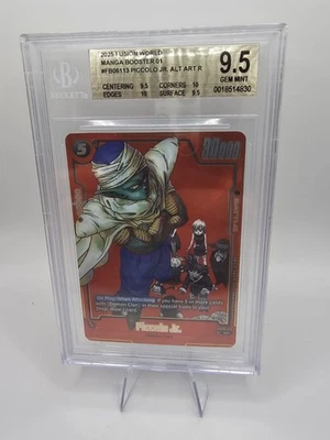 Piccolo Jr. FB06-113	Gold Alternate Art Dragon Ball Manga Fusion Bgs 9.5 - Image 1 of 2