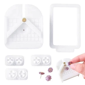 Position Earrings Stud Post Embedding Tool Jewelry Sculpting Tools  for Pottery - Picture 1 of 12