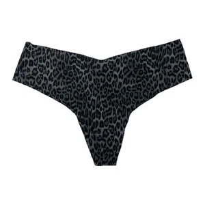 Victoria's Secret Leopardo No-Show Tanga Panty Estampado Animal Sin Costuras Grande - Imagen 1 de 4