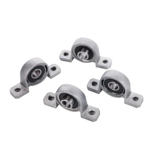 4 Pieces 8 mm Bore Diameter Ball Mounted Pillow Block Insert Bearings - Picture 1 of 4