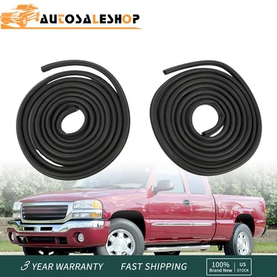 For 2000-2006 Silverado Sierra X-Cab New Extended Cab Door Seal SET Weatherstrip Foto 1 de 4