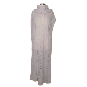 Free People Neu mit Etikett lila Pirouette Oversize Wasserfallausschnitt Pullover Tunika Damen Gr. XS/S - Bild 1 von 12