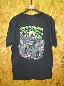 2004 Grave Digger Monstertruck Racing Spirit of a Champion Shirt Large #4714 - Bild 1 von 10