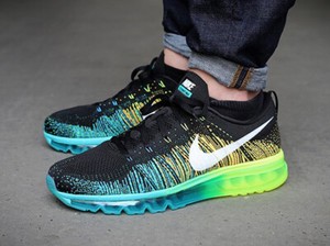 Zapatillas deportivas de hombre verdes Nike Flyknit | Compra online en eBay