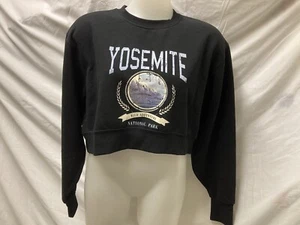 Ally Size M Cropped Jumper Top Yosemite NEW w Tags - Picture 1 of 7