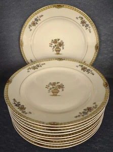 Noritake ~ “Shantung” ~ SALAD PLATE(s) ~ Hand Painted ~ Japan ~ Antique - Picture 1 of 6