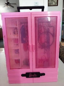 Mattel Barbie Wardrobe Pink Closet  - Picture 1 of 7