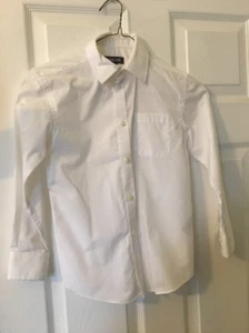 (6) Boys Long Sleeve Button-Up Shirt , Size 6-7 - Picture 1 of 6