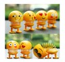 Emoji Spring Shaking Head Doll Toy, Car Dashboard Décor ,Cute Emoji Bobble Kids