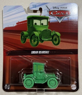 NUEVO 2024 DISNEY - COCHES PIXAR - LOGAN GEARSALL VERDE Foto 1 de 2