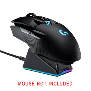 Charging Dock for Logitech G403 GPW GPX G703 G903 Wireless Gaming Mouse - Photo 1 sur 12