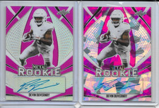 2ea 2020 Leaf Metal Rookie Devin Duvernay Ravens Autograph RC  #MR-DDI /15 & /7