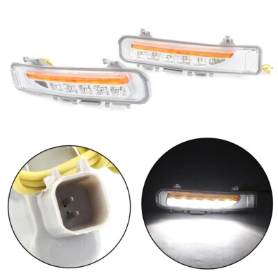 2pcs LED Daytime Running Light For Ford Edge SUV Fog Lamp DRL 2011-2014 - Image 1 of 4