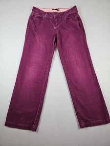 prAna Woman’s Size 6 Short 30x29 Corduroy Pants in Grapevine Color - Picture 1 of 21