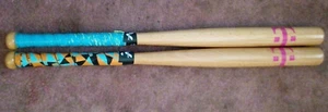 Lot Of Two MLB All-Star Game 2023 X T-Mobile Logo 18 Inch Wooden Baseball Bats - Picture 1 of 1