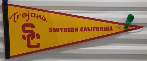 University of Southern California USC Trojans Full Size 12" x 30" Felt Pennant Cover