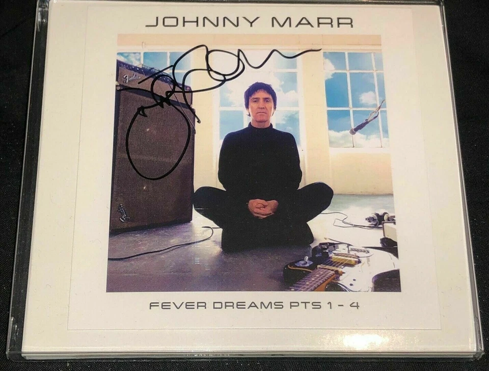THE SMITHS Johnny Marr Signed fever dreams cd (signed amazon insert exclusive) - Изображение 1 из 1