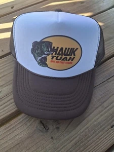 Hawk Tuah '24 Spit On That Thang  BROWN  TRUCKER HAT Meme Funny  - Picture 1 of 3