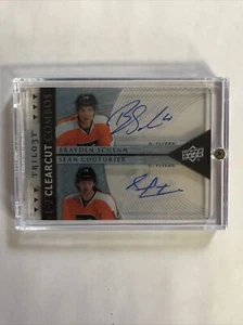 2013-14 Trilogy SCHENN / COUTURIER Clear Cut Combos Auto #CCC-SC - Picture 1 of 2