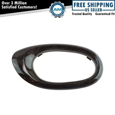 Bisel de manija de puerta interior acabado de grano de madera lado del conductor izquierdo derecho para 04-07 Rainier Foto 1 de 4