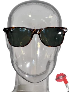 Ray Ban Wayfarer Sonnenbrille Schildpatt Gestell RB2140 Classic Unisex Made In Italy - Bild 1 von 9