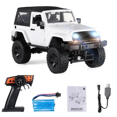 Remote Control 4WD Hardtop Truck Toy 30KMH Flexible Suspension Multi Terrain ... - Image 1 of 4