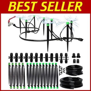 Drip Irrigation Kit with Emitters and Tubing for Garden Beds - Picture 1 of 8