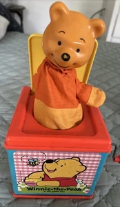 Vintage Mattel Disney Winnie The Pooh Jack nella scatola 1976 - Foto 1 di 6