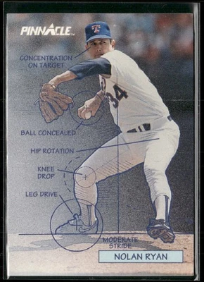 Nolan Ryan 1992 Pinnacle #618 Texas Rangers Foto 1 de 2