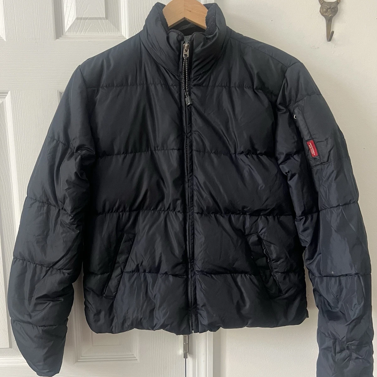 Abercrombie and Fitch 92 Sz S Vintage Down/Feather Fill Full ZIp