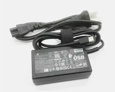 Adaptador Original 65W Tipo-C NUEVO para HP EliteBook x360 L65505-002 814838-002 OEM Foto 1 de 4