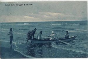 2690 RIMINI SALUTI DALLA SPIAGGIA - Picture 1 of 1