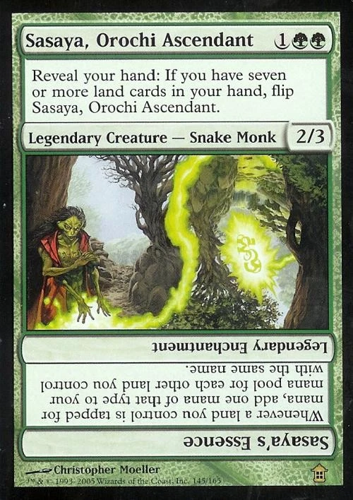 Sasaya, Orochi Ascendant -Foil Medium Play MTG Saviors of Kamigawa - Image 1 of 1