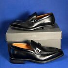 Men’s Stacy Adams Pernell Black Slip-On Loafer Shoes Size 8 New W Box
